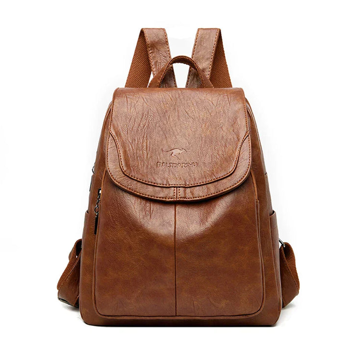 Spacious minimalist backpack, ideal for school, work, or versatile travel.