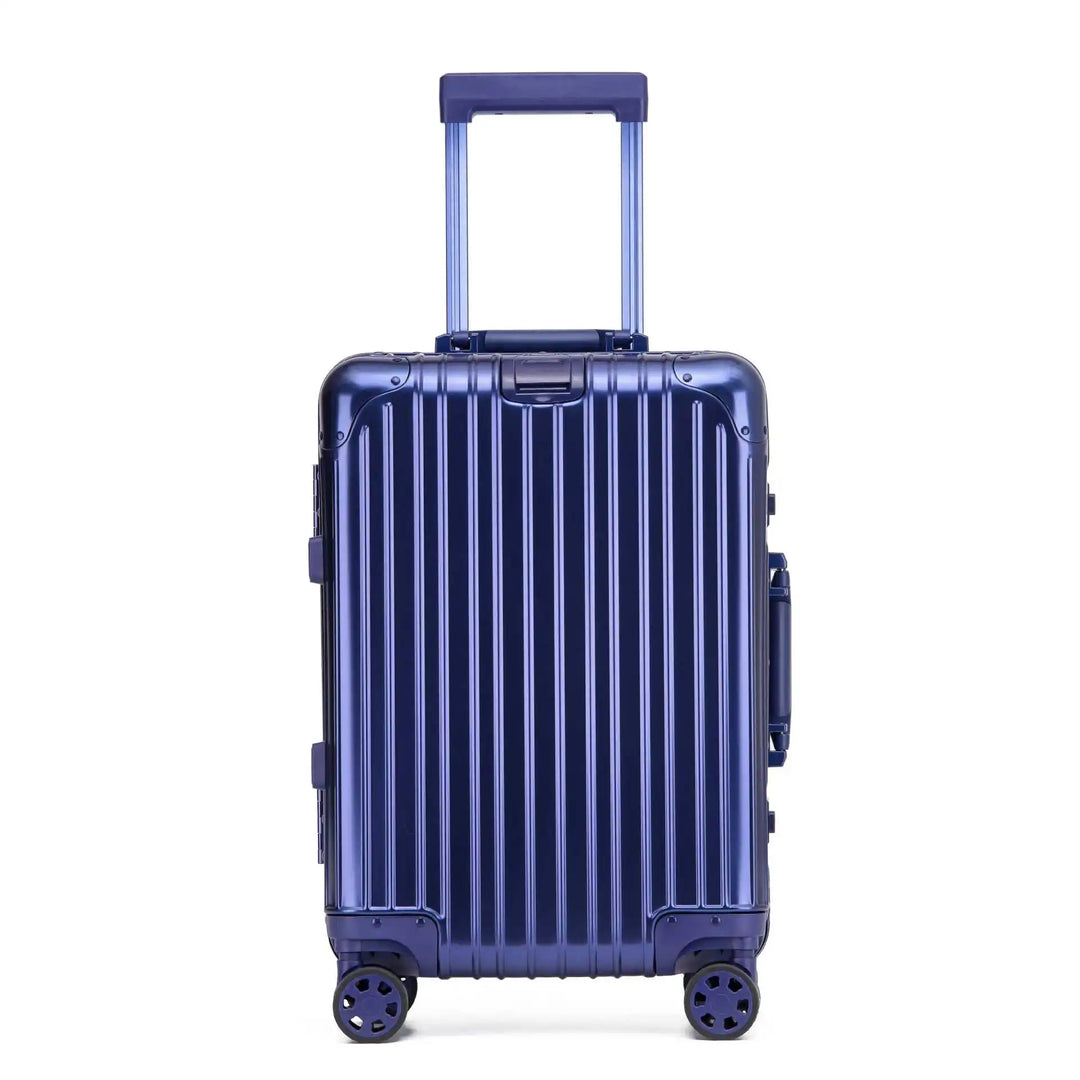 Unisex durable hard shell travel luggage with smooth spinner wheels & secure TSA lock for stress-free trips.