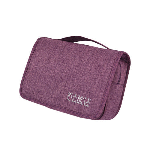 Durable travel toiletry organizer, high-quality waterproof material for long-lasting use.