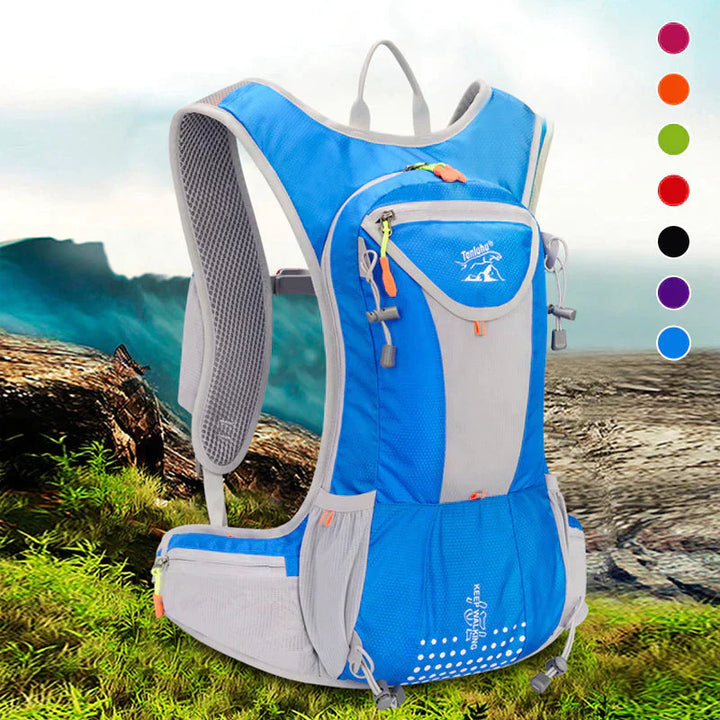 Unisex ultra-light waterproof hydration pack for hiking, cycling & outdoor adventures.