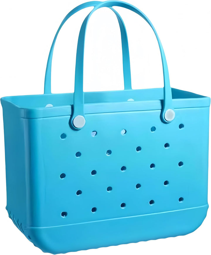 Airflow EVA beach tote bag, washable and waterproof, ensuring your belongings stay fresh and dry.