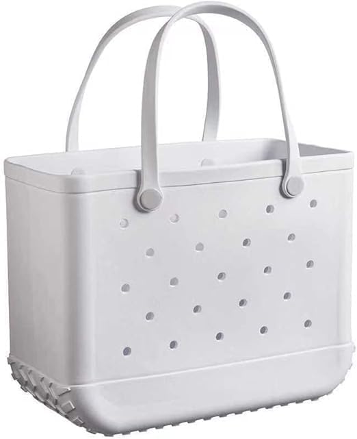 Stylish unisex EVA beach tote, a practical and washable travel bag with innovative airflow design.