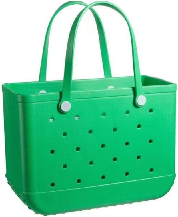 Versatile washable EVA tote bag, suitable as a gym bag, market bag, or reliable summer carryall.