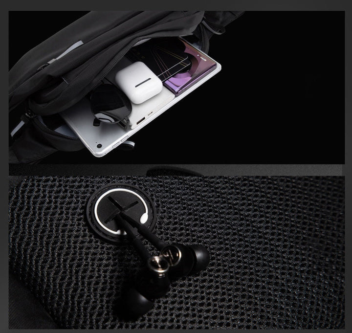 Durable water-resistant fanny pack, perfect for running, hiking, and active outdoor sports.
