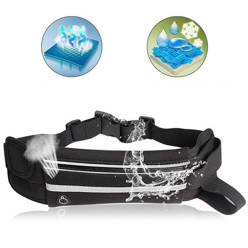 Unisex fitness belt, designed for comfort and practicality during any workout.