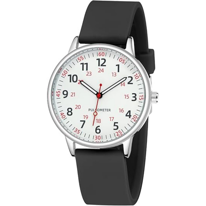 Essential medical accessory: unisex waterproof nurse watch with a highly visible second hand.