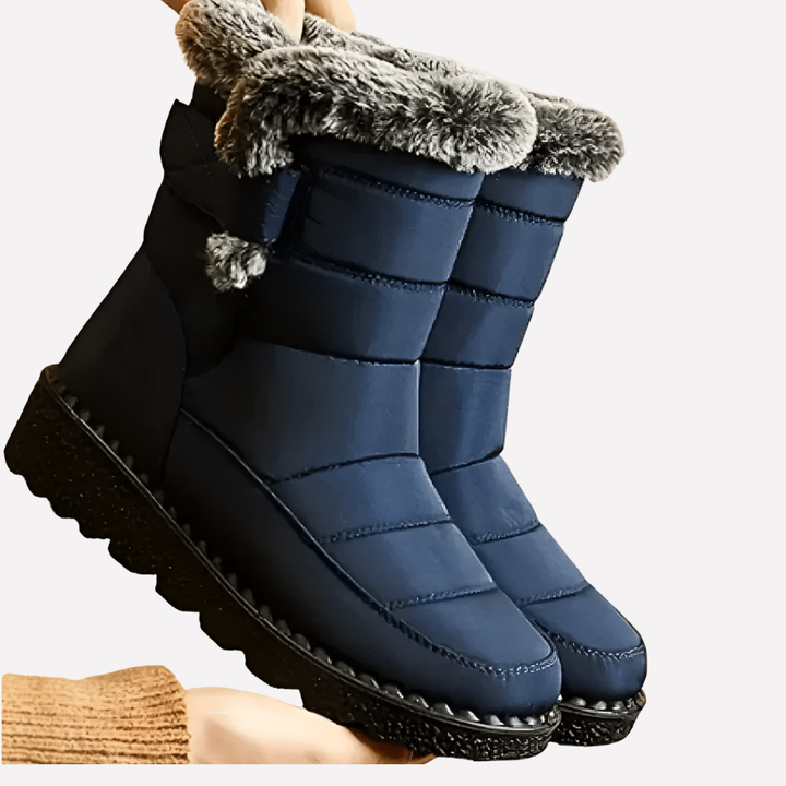 Unisex waterproof winter snow boots, insulated for ultimate warmth & protection in cold weather. Durable outdoor footwear.