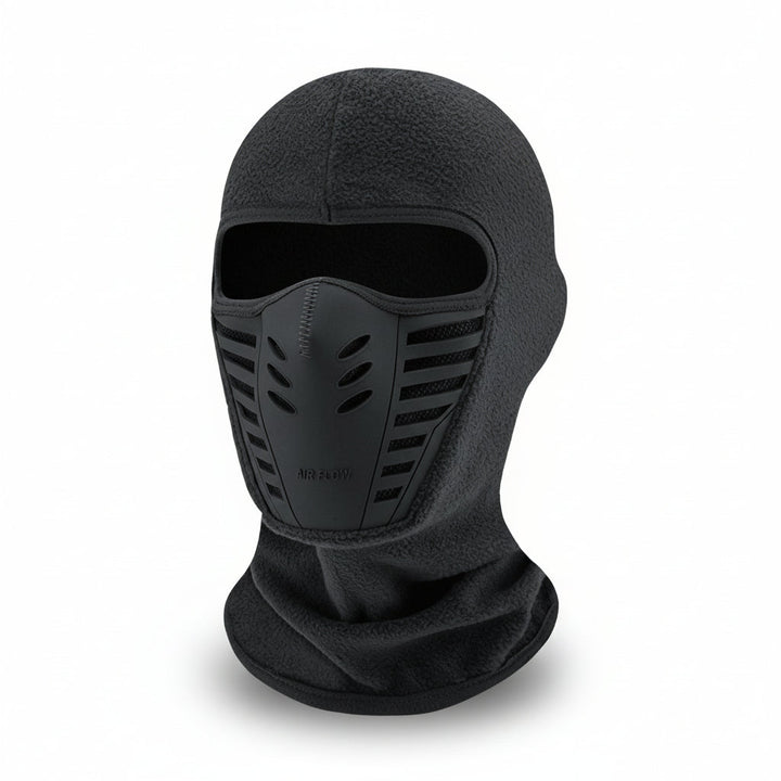 Ultimate thermal balaclava face mask to keep warm in extreme cold, ideal for outdoor sports.