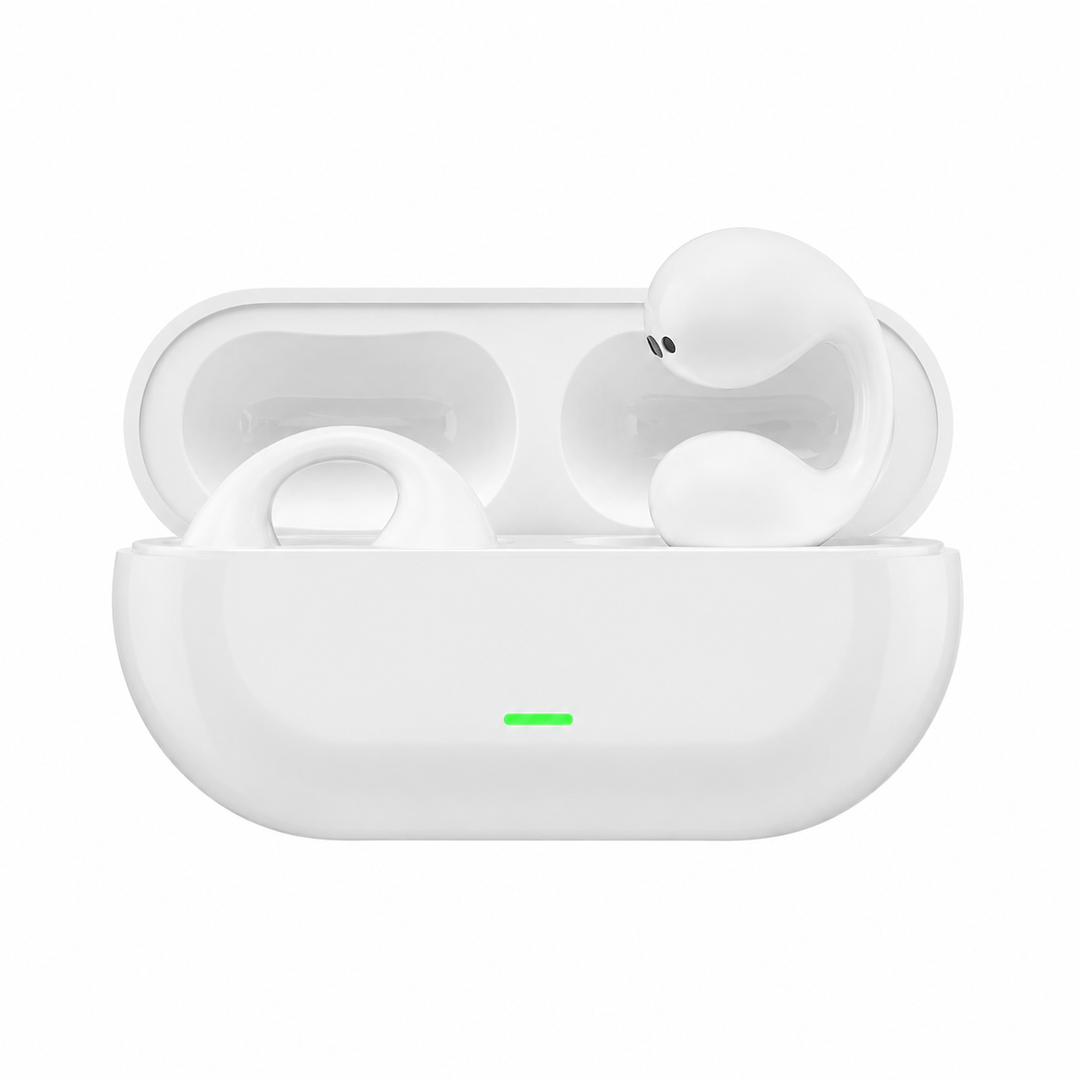 Lightweight unisex wireless bone conduction earbuds for active lifestyles. Bluetooth open-ear audio for running & sports.