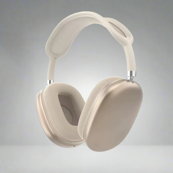 Ergonomic over-ear design ensures comfortable long-term wear for these Bluetooth headphones.