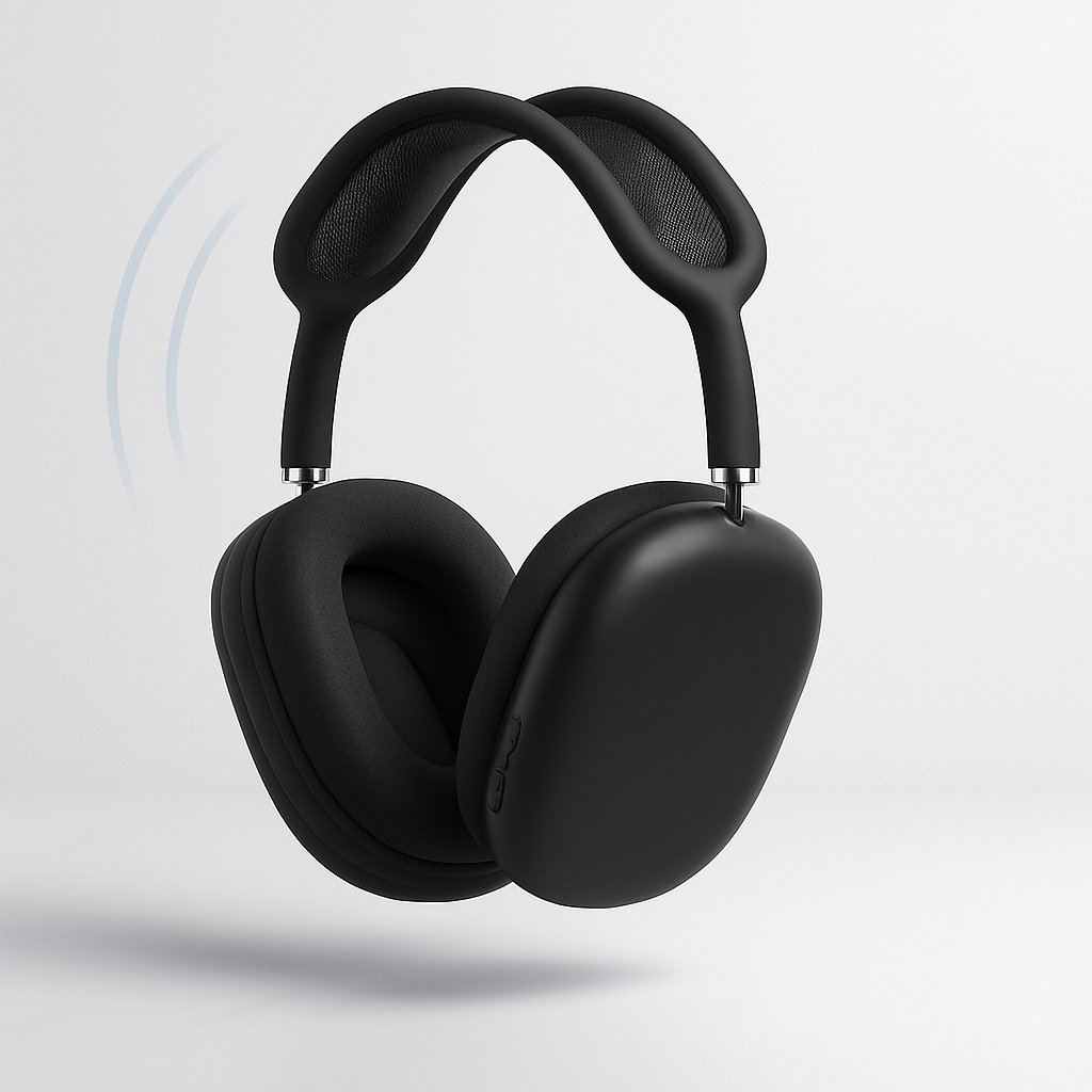 Rechargeable noise cancelling wireless headphones for extended, uninterrupted listening.