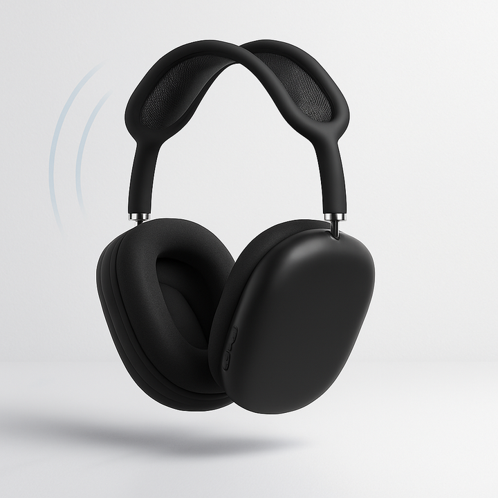 Rechargeable noise cancelling wireless headphones for extended, uninterrupted listening.
