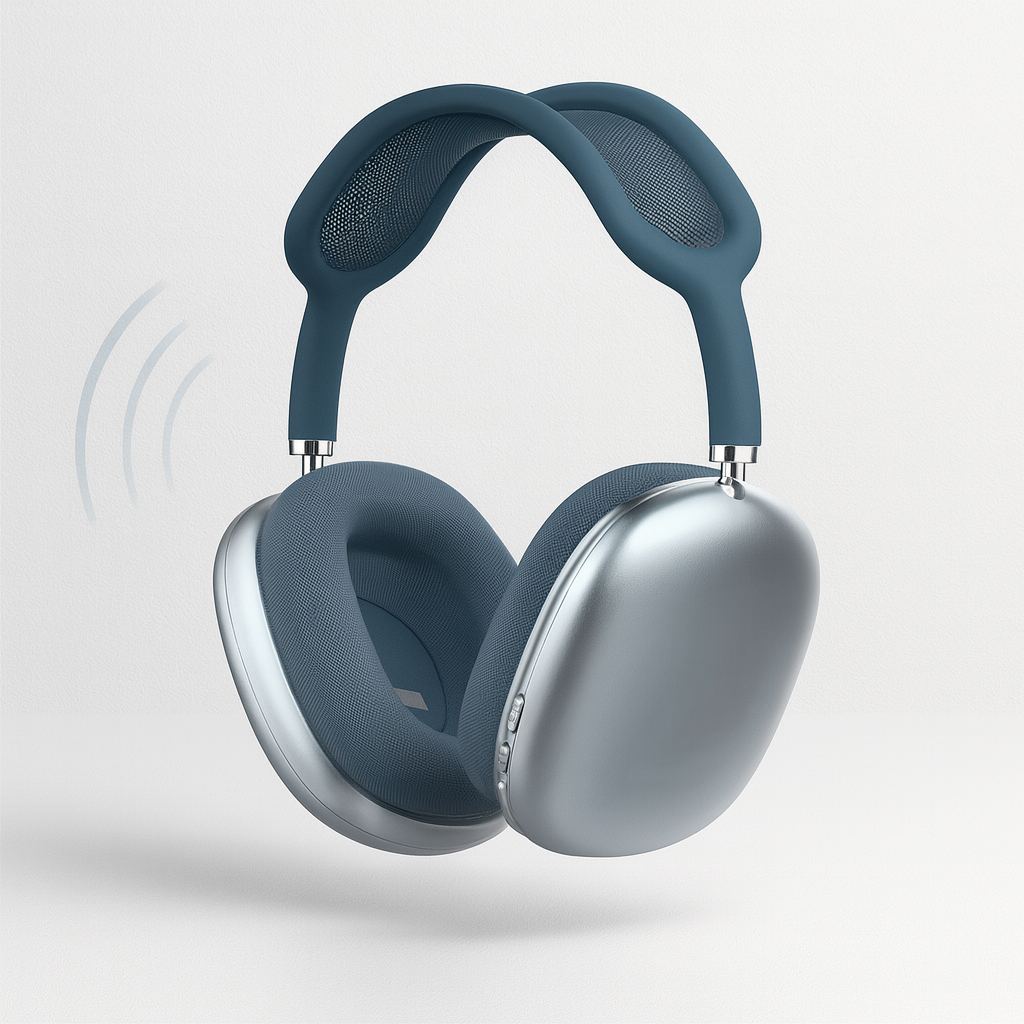 Immersive deep bass audio from these comfortable over-ear Bluetooth headphones.