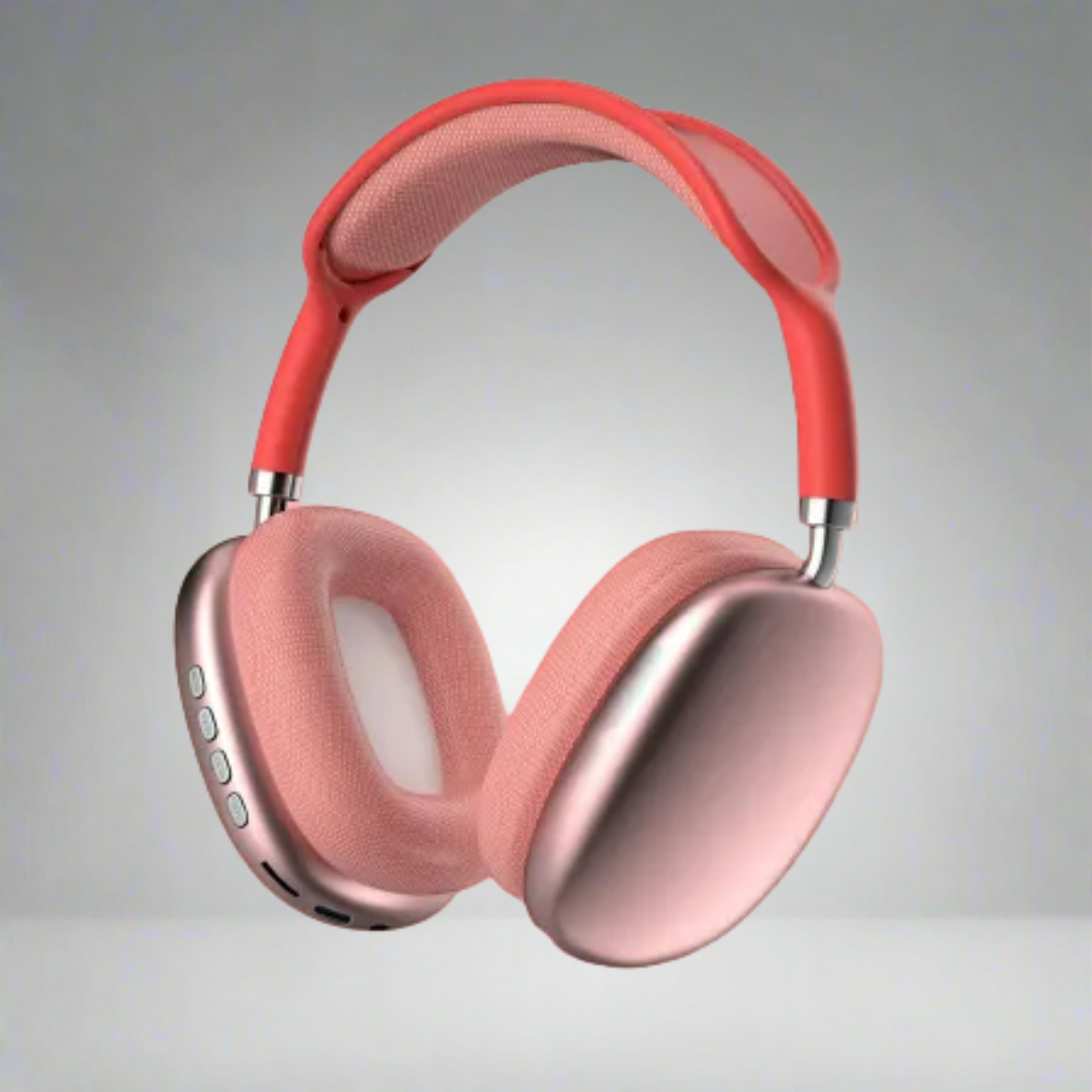 Enjoy wireless freedom & silence with these noise cancelling over-ear headphones.