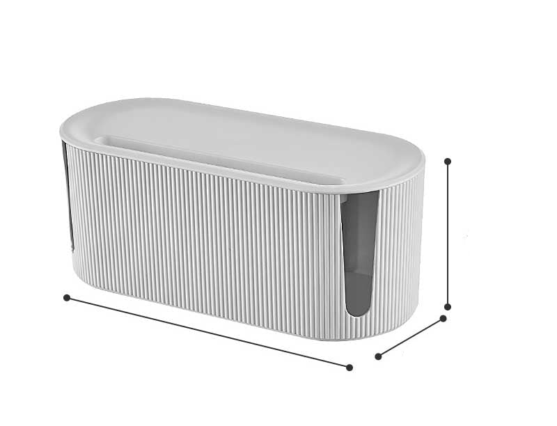 Home office essential: 2-pack universal cable & charger storage organizers. Declutter your desk with smart solutions.