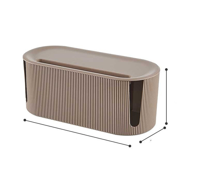 Compact & efficient 2-pack universal organizers for cable management & charger storage in any modern home office.