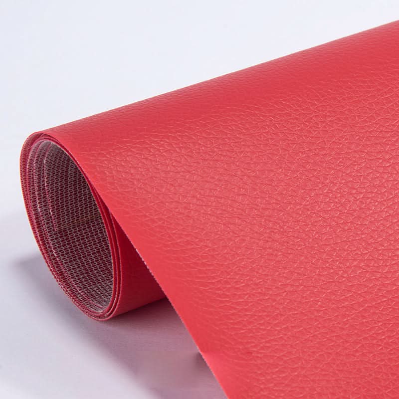 Universal self-adhesive repair patch, 20x54 inch, for durable sofa, car seat, & bag restoration.