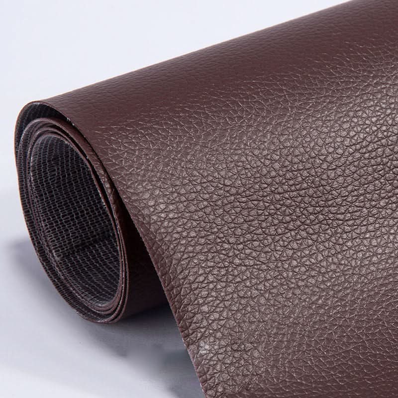 No-sew 20x54 inch self-adhesive patch for quick and easy sofa, seat, & bag upholstery repair.