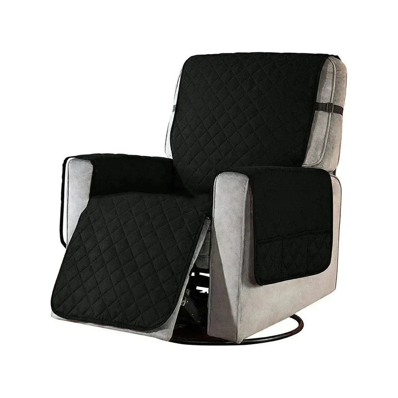 High elasticity polyester sofa cover, pet friendly and easy fit slipcover.
