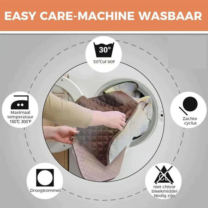 Universal fitting sofa cover, elastic and soft for maximum comfort.