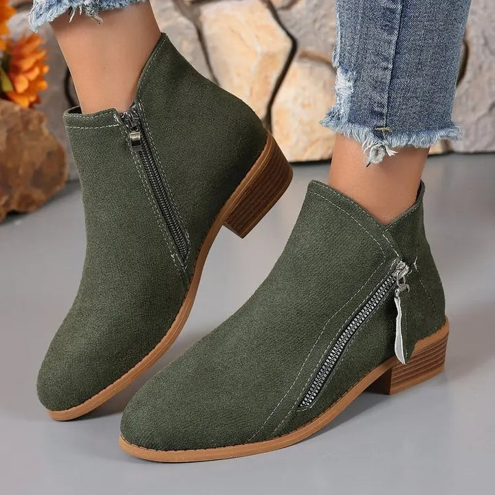 Women's Vintage-Inspired Summer Ankle Boots