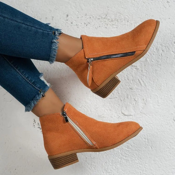 Women's Vintage-Inspired Summer Ankle Boots