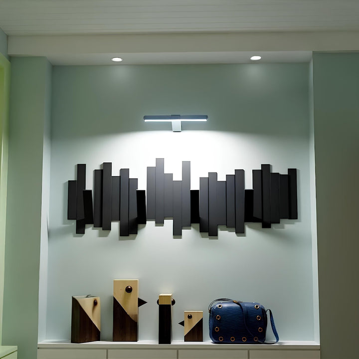 Rechargeable wireless LED accent light, ideal for illuminating collectible displays & art.