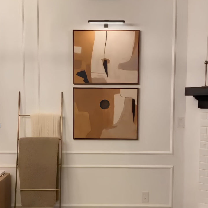 Sleek wireless LED accent light for home decor. Dimmable, perfect for highlighting art & displays.