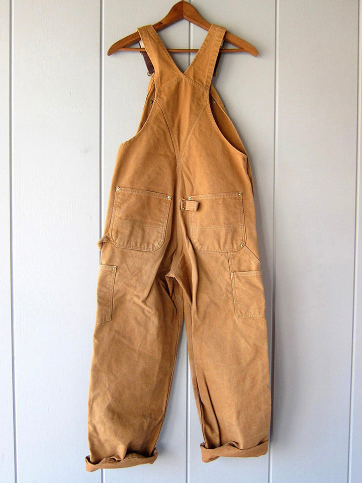 Versatile women's casual jumpsuit, a dungaree style, ideal for everyday wear, easy to layer for any season.
