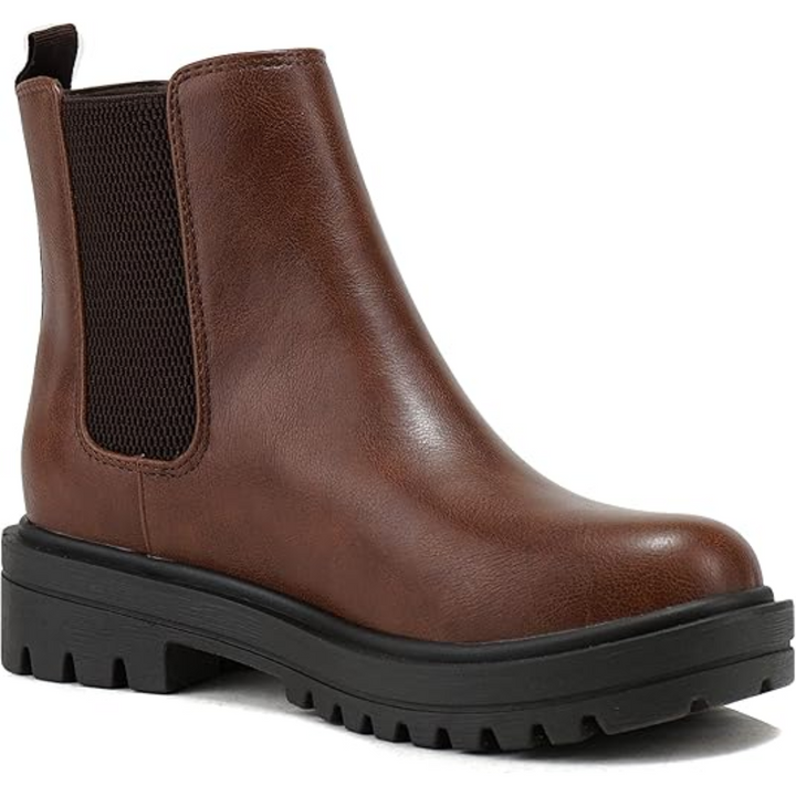 Versatile women's low heel Chelsea ankle boots, a comfortable must-have for chic fall and winter fashion.