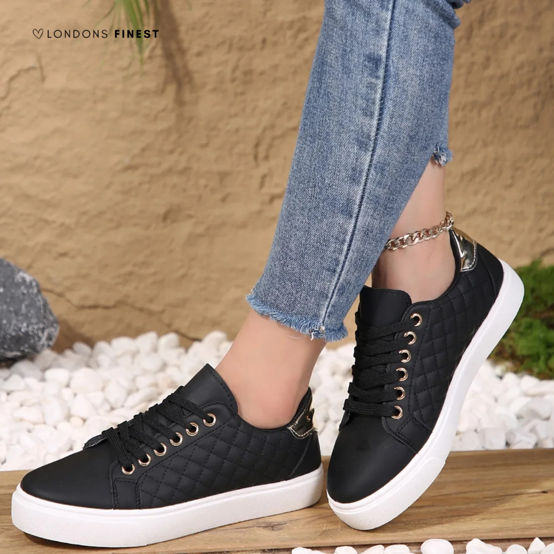 Elegant women's Clarice orthopedic walking shoes. Lightweight, supportive, casual comfort footwear for everyday wear.
