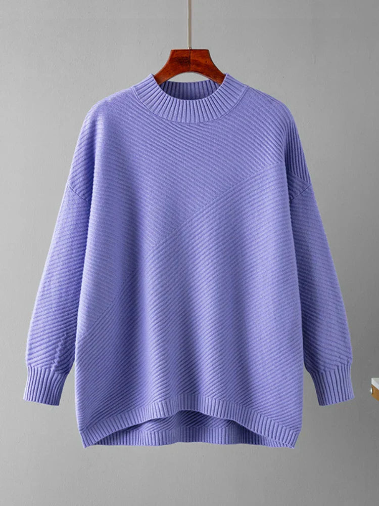 Women's classic knit jumper offering effortless style and everyday comfort, a versatile pullover essential.