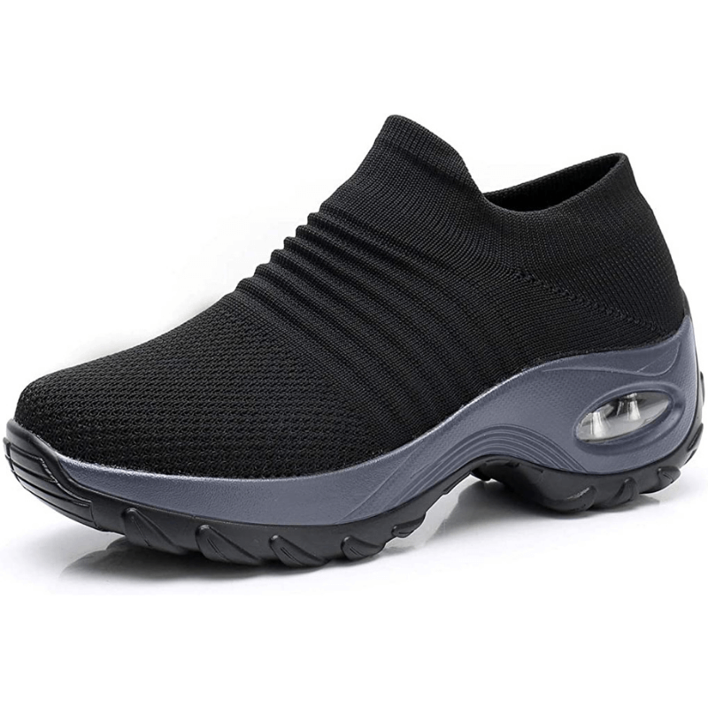 Orthopedic women's shoes with arch support, Cloud Ortho-Relief design for pain relief.