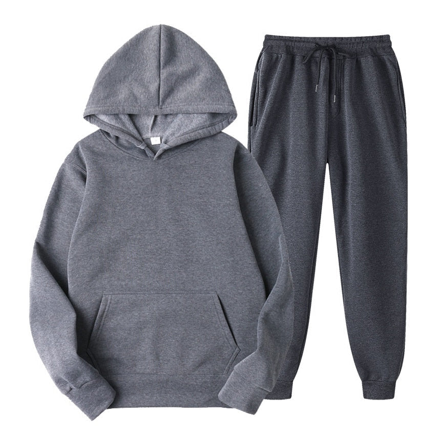 Women's activewear jogging set. Relaxed fit, super comfortable loungewear outfit.