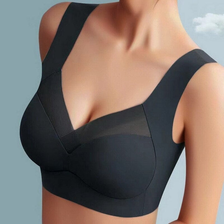 Women's intimates: a comfortable, seamless, wireless bra offering gentle daily support.