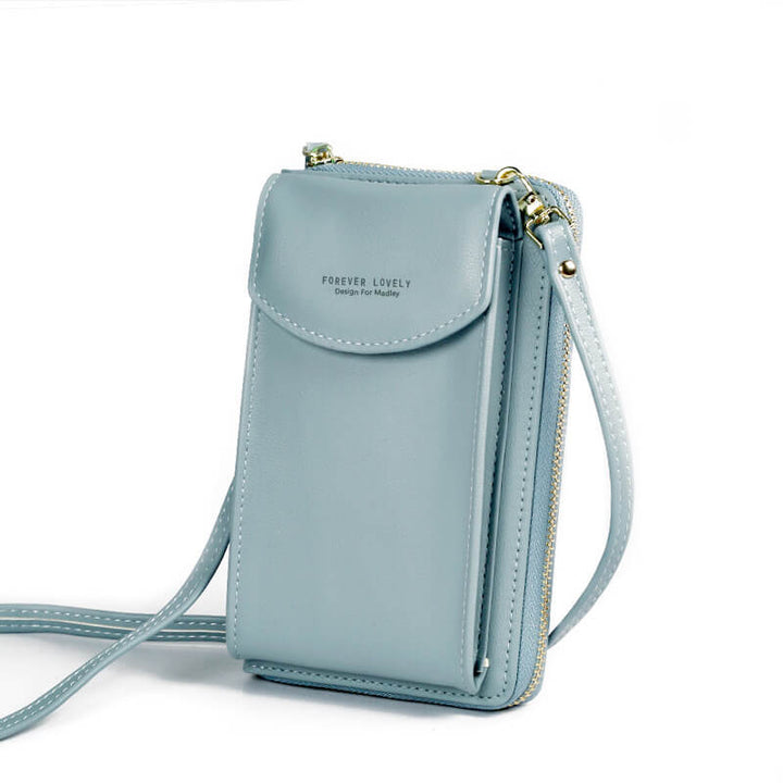 Elegant women's crossbody shoulder bag, perfect for travel or shopping.