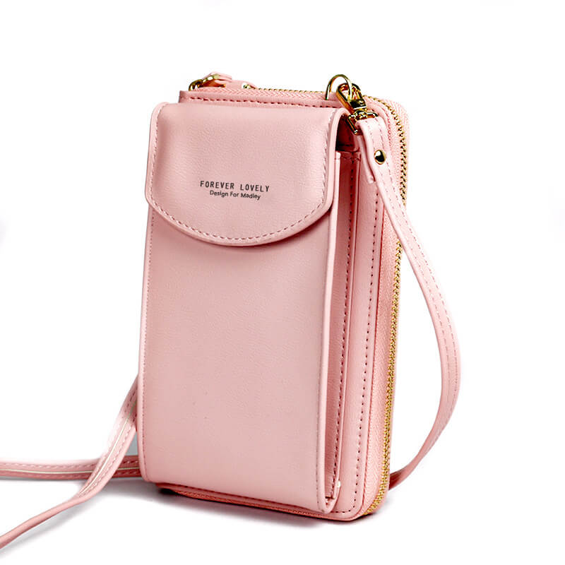 Fashionable women's PU leather crossbody, sleek and durable for daily life.