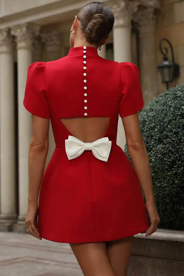 Versatile short women's cocktail dress, an elegant and chic option for parties & special events.