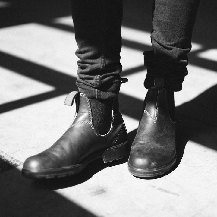 Everyday women's durable Chelsea ankle boots, slip-resistant grip sole, great for all-day comfort and style.
