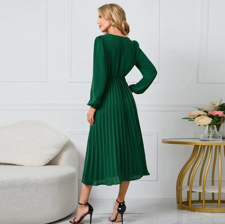 Stylish women's blazer dress, tailored cut. Elegant professional attire, comfortable for modern women's fashion.