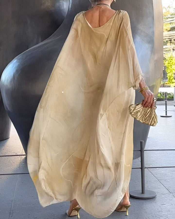Comfortable & flowy women's long maxi dress, an elegant choice for any summer occasion.