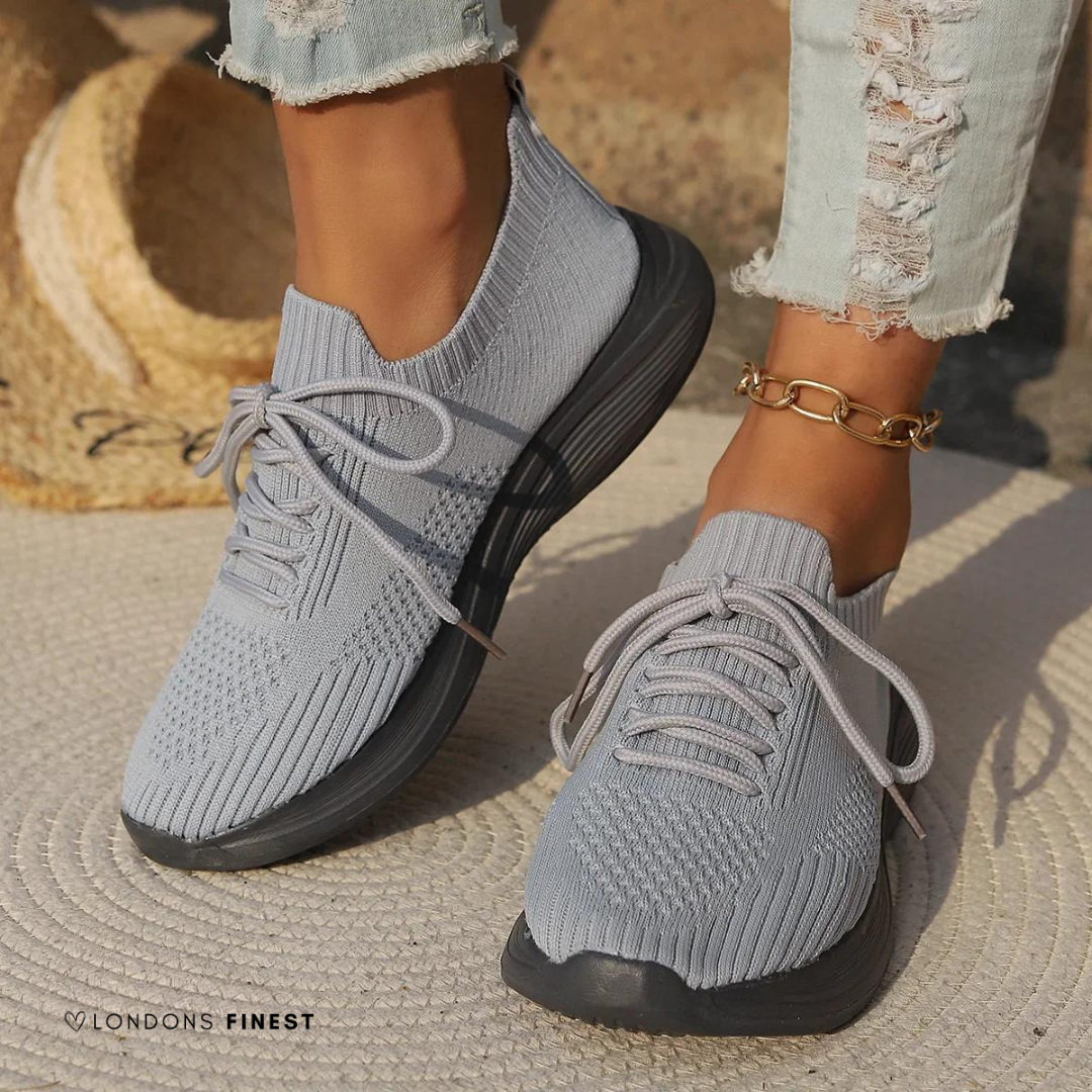 Casual athletic-style women's Kerry sneakers with superior orthopedic comfort, arch support, and cushioning for daily use.
