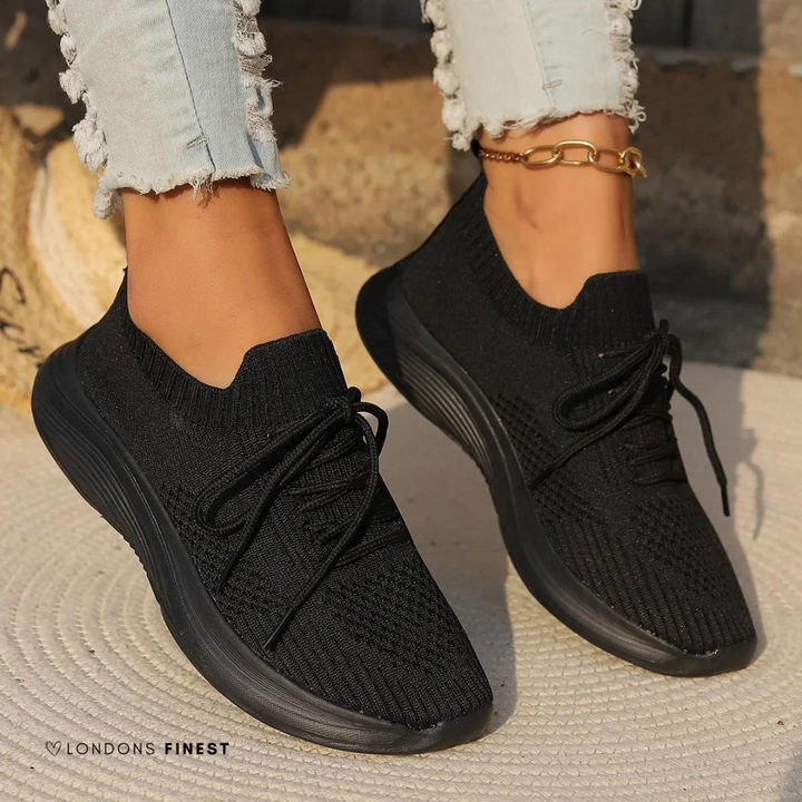 Supportive women's Kerry orthopedic sneakers. Cushioned, lightweight footwear with arch support for all-day comfort & walking.