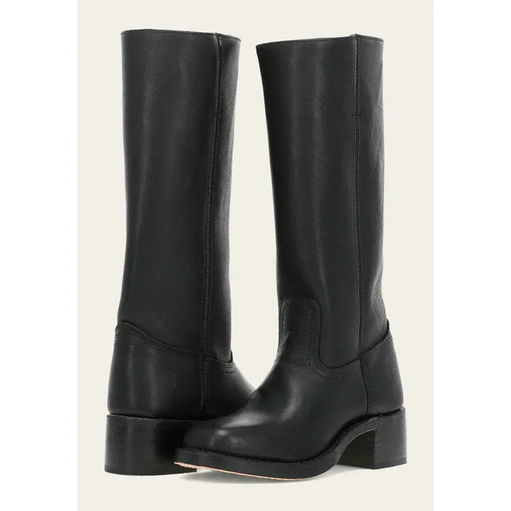 Authentic western style women's knee-high cowboy boots, versatile and fashion-forward tall boots.