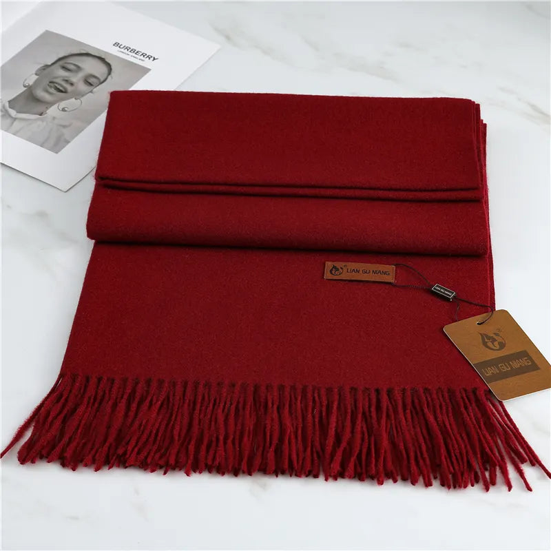 Women's Krystal Cashmere Scarf, warm, stylish & versatile. Perfect for fall & winter fashion.
