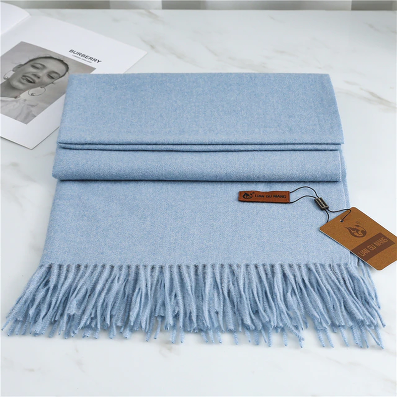 Stylish Krystal Cashmere women's winter scarf, warm and soft. Great gift for her.