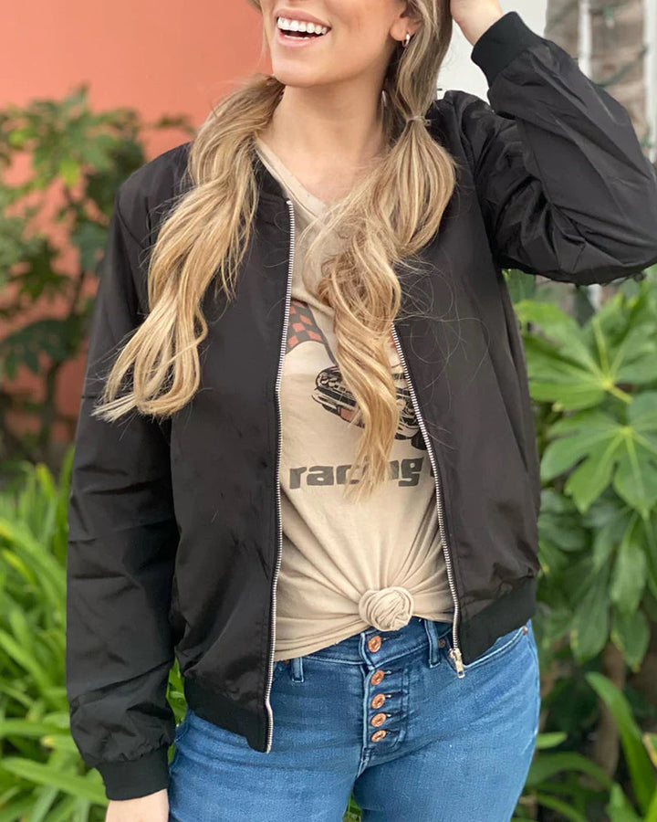 Chic women's casual jacket, lightweight and comfortable, ideal for effortless fashion.