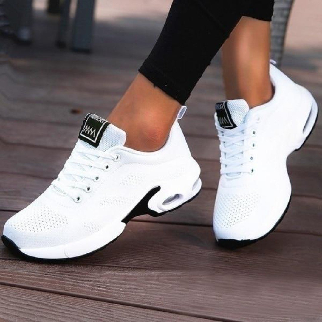 Women's lightweight everyday comfort sneakers. Versatile low-top casual shoes perfect for walking and daily wear.