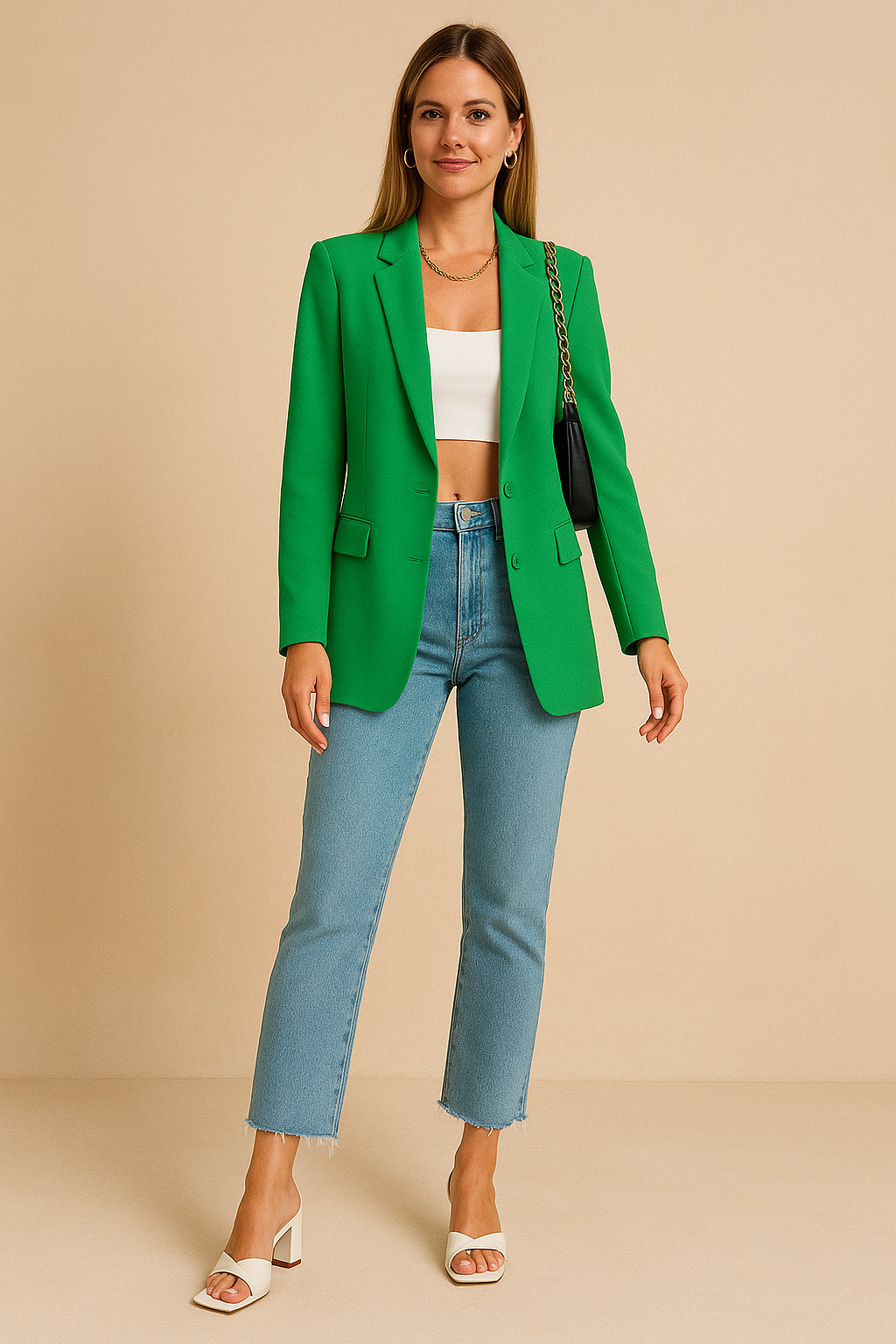 Women's lightweight versatile blazer, perfect for everyday chic, stylish layering & professional looks.