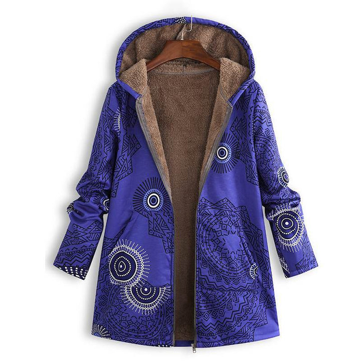 Spring women's long hooded jacket with front pockets, ideal lightweight outerwear for transitional fashion.